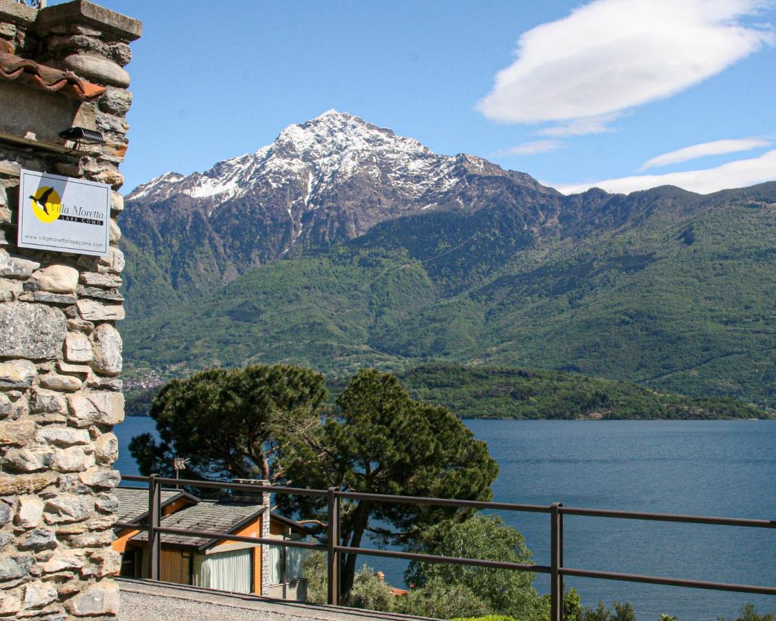 Villa Moretta Lake Como Domaso Exteriör bild